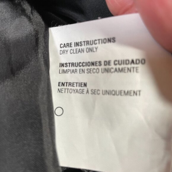 Nautica Wool Blend Charcoal Gray Peacoat Jacket Classic Winter Coat Size 1X - Picture 14 of 14